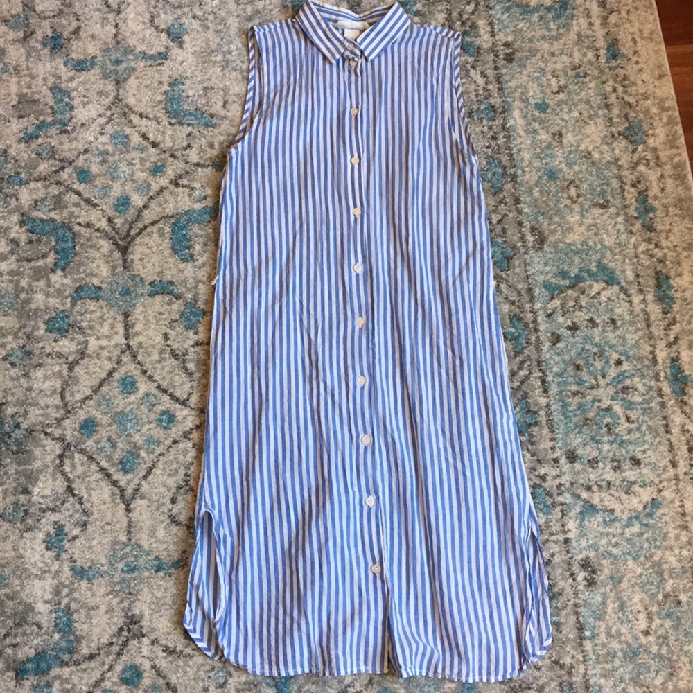 Hm sleeveless shirt dress